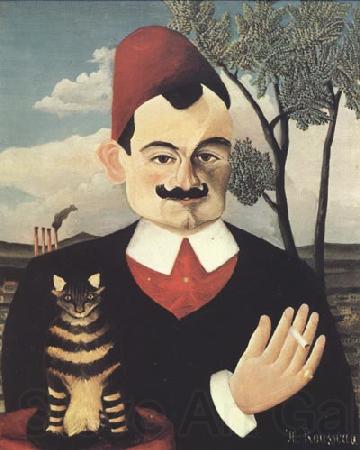 Henri Rousseau Portrait of Pierre Loti Germany oil painting art